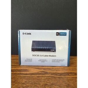D-Link DCM-301 DOCSIS 3.0 Cable Modem 343Mbps NEW Factory Sealed
